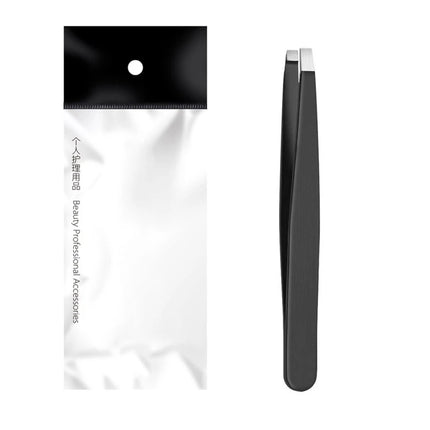 HUAMIANLI Eyebrow Tweezer Pro Women Eyebrow Tweezers Hair Beauty Slanted Stainless Steel Tweezer Tool Dropshipping