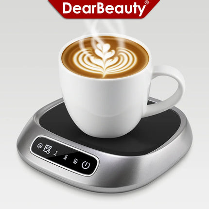 Cup Heater USB Coffee Mug Warmer Electric Milk Tea Cup Heating Coaster Cup Warmer For Home Office USB Voice Desk Cup Warmer