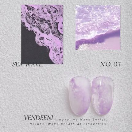 DIY Nail Art Blossom Gel Semi Permanent Soak Off Marble Gel Polish Varnish Quickly Blooming Nail Polish Bubble Ocean Wave Gel