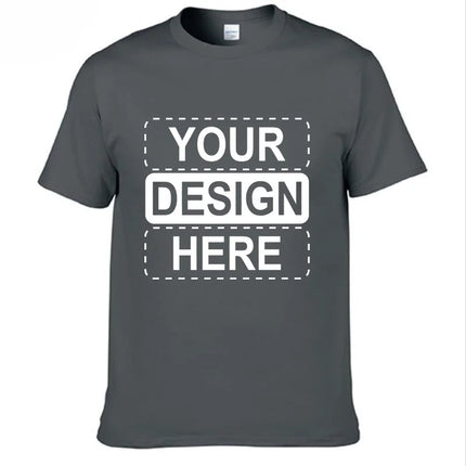 New Customized Printed Leisure T Shirt Harajuku Women Tee DIY Your Like Photo Or Logo T-shirt Fashion Custom Men Tops Tshirt
