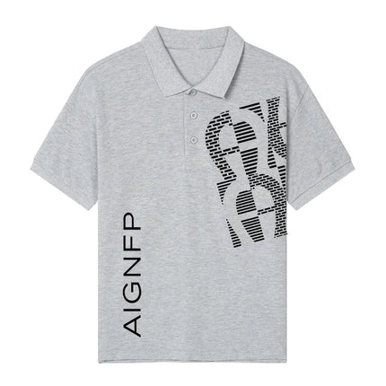 2025 Hot Sale New Kids Polo shirt Boys Summer Clothes Fashion Casual Sports Top Child Short sleeve Lapel Tops Teen Golf shirt