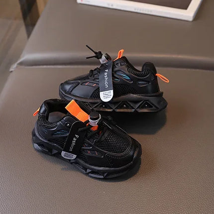 1-6 Years LED Baby Luminous Shoes Boys Glowing Children Sport Sneakers Kids Girls Anti-slip Toddler Mesh Shoes Led Flash Lights