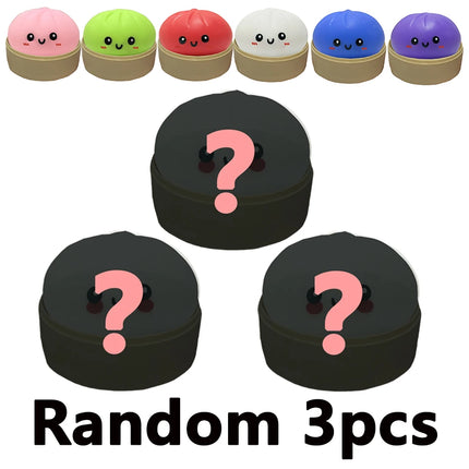 High Quality Simulation Flash Dumpling Pressure Ball Slow Rebound Soft Pinch Decompression Baozi Modeling Stress Relief Toy Gift