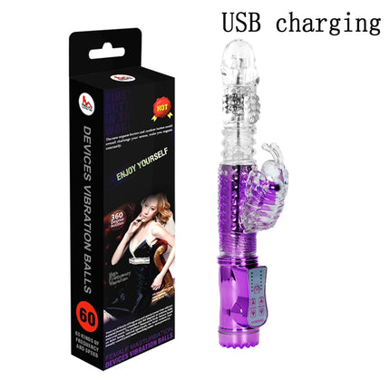  Telescopic Dildo Vibrator for Women G-Spot Rabbit Clitoris Stimulator Vaginal Massager Adults Female Masturbation Sex Toys18+