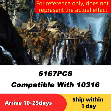 Cheapest 2026 6167Pcs New Film Model Movie Series Block Architecture Home Decro for Adult Christmas Gifts for Adults
