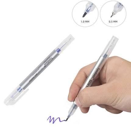 2/6Pcs Skin Marker Pen Tattoo Pens Professional Eyelash Extension Set For Lip Tattoo Eyebrow Piercing Scribe Surgical Skin Tool