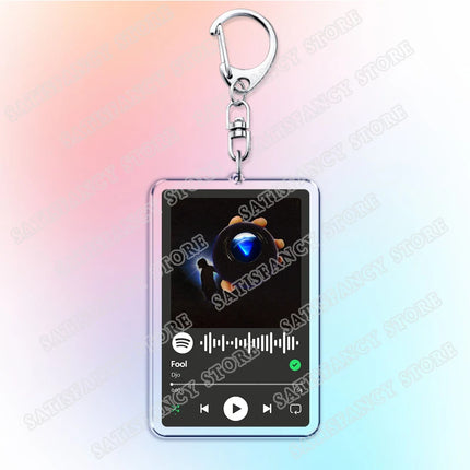Hot Music Keychains Running Up That Hill (A Deal with God) End of Beginning Kate Bush Djo Song Keying Jewelry Fans Friends Gifts