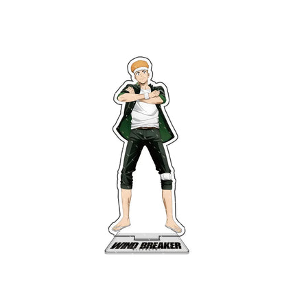 Anime WIND BREAKER Figures Sakura Haruka Suo Hayato 15cm Acrylic Stands Tomiyama Choji Character Model Fashion Decor Gift