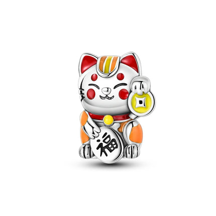 Charms 925 Sterling Silver Cute Cat Collection Charms Beads Paw Print Pendant Beads Fit Original DIY Bracelet Gift Women Jewelry