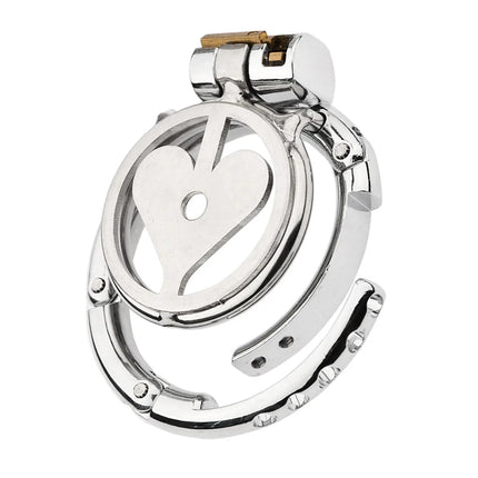Adjustable Snap Ring Male Chastity Device Metal Cock Cage Slave BDSM Sex Toys for Men Penis Urethral Lock Adult Chastity Belt