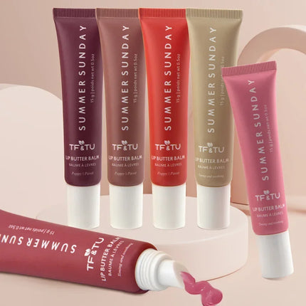 6Kind Lips Balm Transparent Lipgloss Original Lip Care Makeup Lip Care Pink Sugar Vanilla Beige Sweet Mint Wholesal