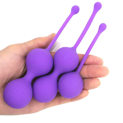 Silicone Smart Kegel Ball Ben Wa Egg Vagina Tighten Exercise Machine Vaginal Geisha Sex Toy for Women