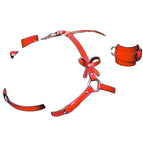 Red with bow