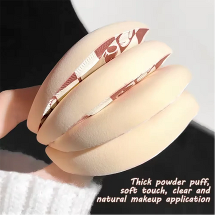 Dry and wet makeup puff sponge soft Korean style cute elastic marshmallow soft cushion makeup foundation set