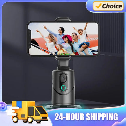 Auto Face Tracking Tripod Gesture Control Auto Tracking Phone Holder Follow-up Gimbal Stabilizer for Tiktok Live Video Recording