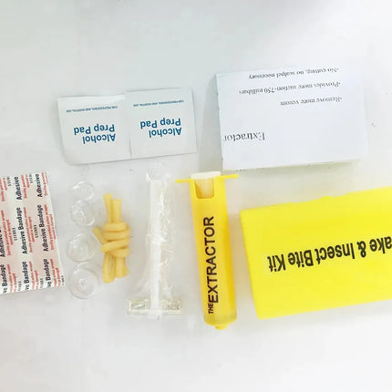 Vacuum Suction Pump, Wild Venom Equation, Mosquito Bite, External Venom Extractor, Tourniquet, Camping