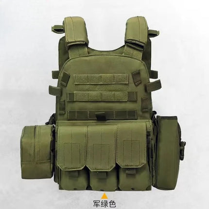 Kids Tactical Vest - Nylon Camo Gear for Training & Outdoor Play / Gilet Tactique Enfant - Équipement Camouflage en Nylon
