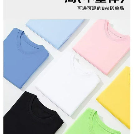 Girls' Fashion Cotton T-shirts with Cherry Fruit Pattern Short Sleeve Girls' Cute Summer Tee Shirts 3-14 Years YT01