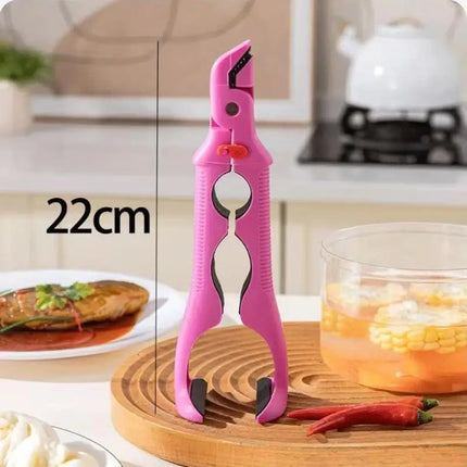 1PC Anti-scald Clip Silicone Kitchen Anti Scald Plate Bowl Dish Pot Holder Anti-hot Clip Lifter Kitchen Accessories Gadget