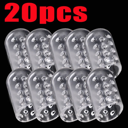 20/10/5/1pcsToes Covers Elasticity Silicone Toe Caps Women Men Gel Little Toe Tube Protector Anti-Friction Breathable Foot Care
