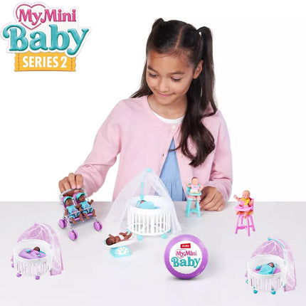 Zuru Surprise Doll Surprise Series2 My Mini Baby Collectible Mystery Capsule 5 Mystery Toys Collectibles Miniature Novelty Toys