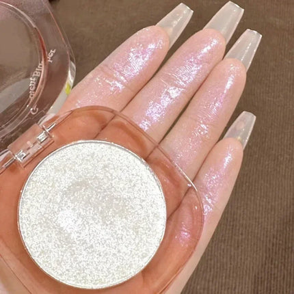 Single Highlighter Palette Chameleon Highlighter Contour Glitter Polarising Natural Long-Lasting Rare Beauty Makeup Cosmetics