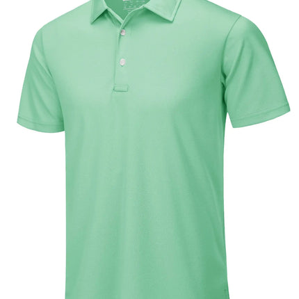 TACVASEN Summer Casual T-shirts Mens Short Sleeve Polo Shirts Button Down Work Shirts Quick Dry Tee Sports Fishing Golf Pullover