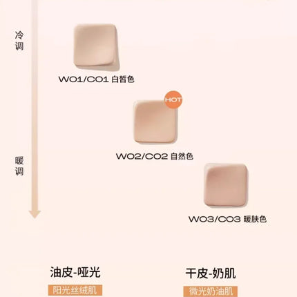 DPDP Makeup-holding Light Translucent Makeup Foundation Long-lasting Waterproof Nourishing Concealer Korea Makeup Cosmetics