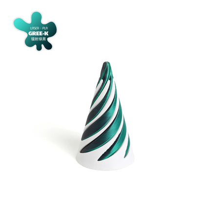 3D Printed Decoration Mini Vortex Printed Spiral Conae Fidget Toy Impossible Pyramid Passthrough Sculpture Thread Illusion Gift