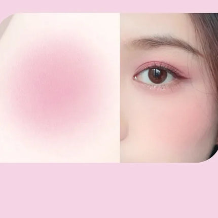 4 Square Grid Face Blusher Vibrant Orange Makeup Blush Palette Cheek Contour Blush Powder Matte Blusher Korean Makeup Tint Blush