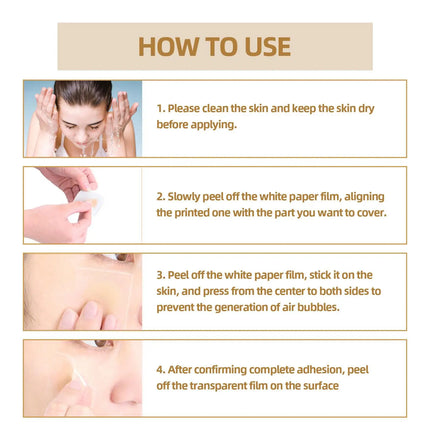 Skin concealing patch-waterproof cover for scars, tattoos, acne marks, birthmarks-natural looking, breathable, reusable