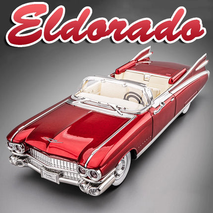 1:24 Scale Eldorado 720S Model Toy Sports Cars Alloy Diecast Sound Light Doors Opened Pull Back Ornament Vehicle for Boys Gifts