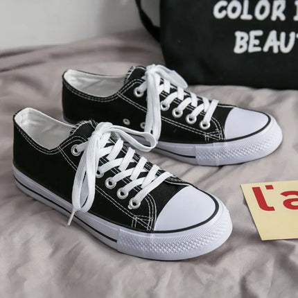 Unisex Casual Canvas Flat Shoes Spring Summer Breathable Rubber Sole Comfortable Slip-On Adults Flat Heel Fashionable Trendy