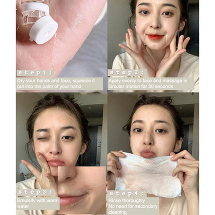 7/10/30pcs Cleansing Oil Camellia Secondary Facial Cleanser Deep Gentle Cleansing Travel Portable Single Makeup Remover Oil