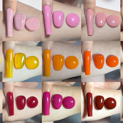 KODI JYJ Tpo Hema Free Gel Nail Polish 12ml Classic Colors Semi-permanent uv Varnish Manicure Environmental Friendly Led Enamel