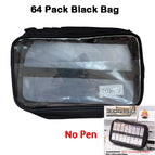 64 Pack Black Bag