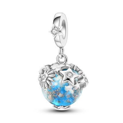Charm Silver 925 Beads Blue Series Fit Bracelet Charms DIY Original Fashion  Pendants For Jewelry Maing