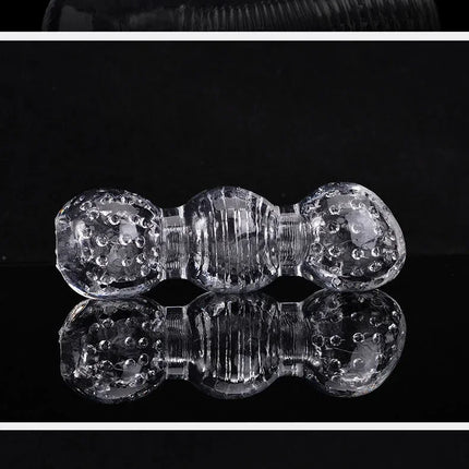 Silicone Transparent Vagina Pussy Masturbation Products Man Sex Toys Men Work Out Endurance Exercise Adult Sexual Products