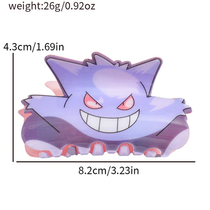 1PC/7PCS"Pokémon" cartoon character hair clip, multifunctional hair accessory
