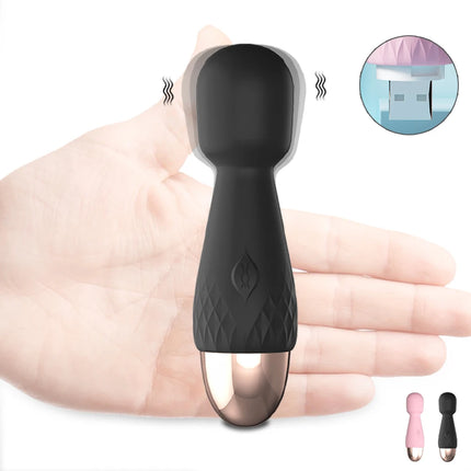 Mini Magic Wand Vibrators for Women Clitoris Stimulator AV Stick G Spot Massager Female Masturbator Adult Sex Toys for Woman