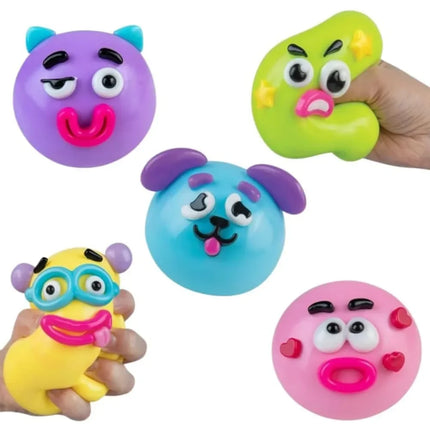2026 NEW Smushers Squishy, Curiosities Dog Face Swap Squishy Toy, Soft Moldable Cute Slow Rise Squeeze Toy, Relaxing Sensory