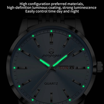 2025 New Top Brand Luxury Men's Wristwatch Waterproof Luminous Date Men's Watches Stainless Steel Quartz 43mm Men's Watch Male Watch
