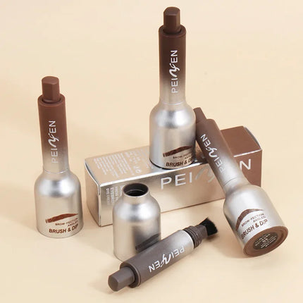 Eyebrow Pencil Angled Brush Quick Drying Angled Eye Brow Brush Waterproof Multifunctional Usage Hair-like Strokes Eyebrow Tint