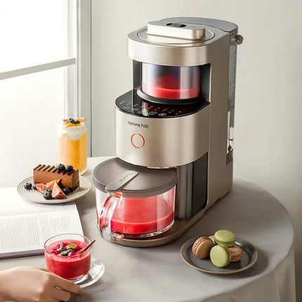 220V Y1 Pro Food Blender Mixer Automatic Cleaning Multifunction Wall Breaking Soy Milk Machine 1200ML Soymilk Maker