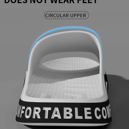 High Quality Men's Summer Fashion Thick Sole Sandals,Viral Beach Pool Slides,Non-Slip Bathroom Slippers,Trendy Male Sports Shoes