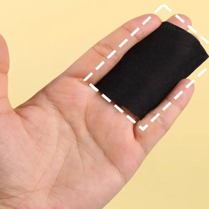 Bamboo Charcoal Wet Compress Cotton Pads 200PCS Disposable Black Makeup Remover Pads Facial Skin Wipe Cleaning Cotton Pads