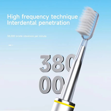 Electric Toothbrush Mental Thin Brush Body Specially for Women Pure Wisdom Beauty Soft DuPont Bristle