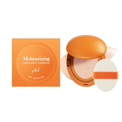 Cushion Foundation Full Coverage Glow Waterproof Long-Lasting Concealer Brightening Sunscreen Soft Korean Makeup Base Cosmetic