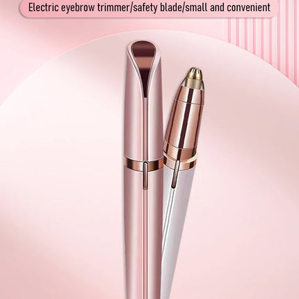 New Electric Facial Eyebrow Trimmer Lipstick Shape Painless Areas Bikini Depilator Shaver Care For Women Makeup