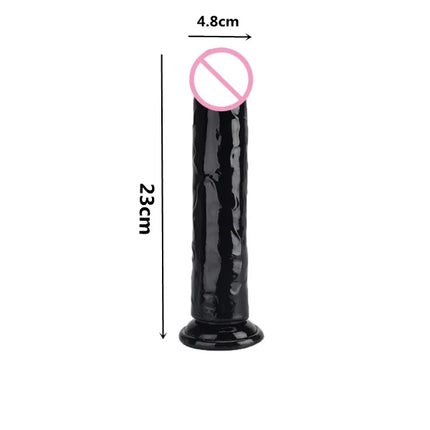 Cheap 8 Sizes Dildo With Suction Cup Huge Jelly Dildos Sex Toys for Woman Men Fake Dick Big Penis Anal Butt Plug Erotic Sex Shop